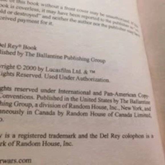 Star Wars Dark Tide II Ruin Book - Picture 5 of 5